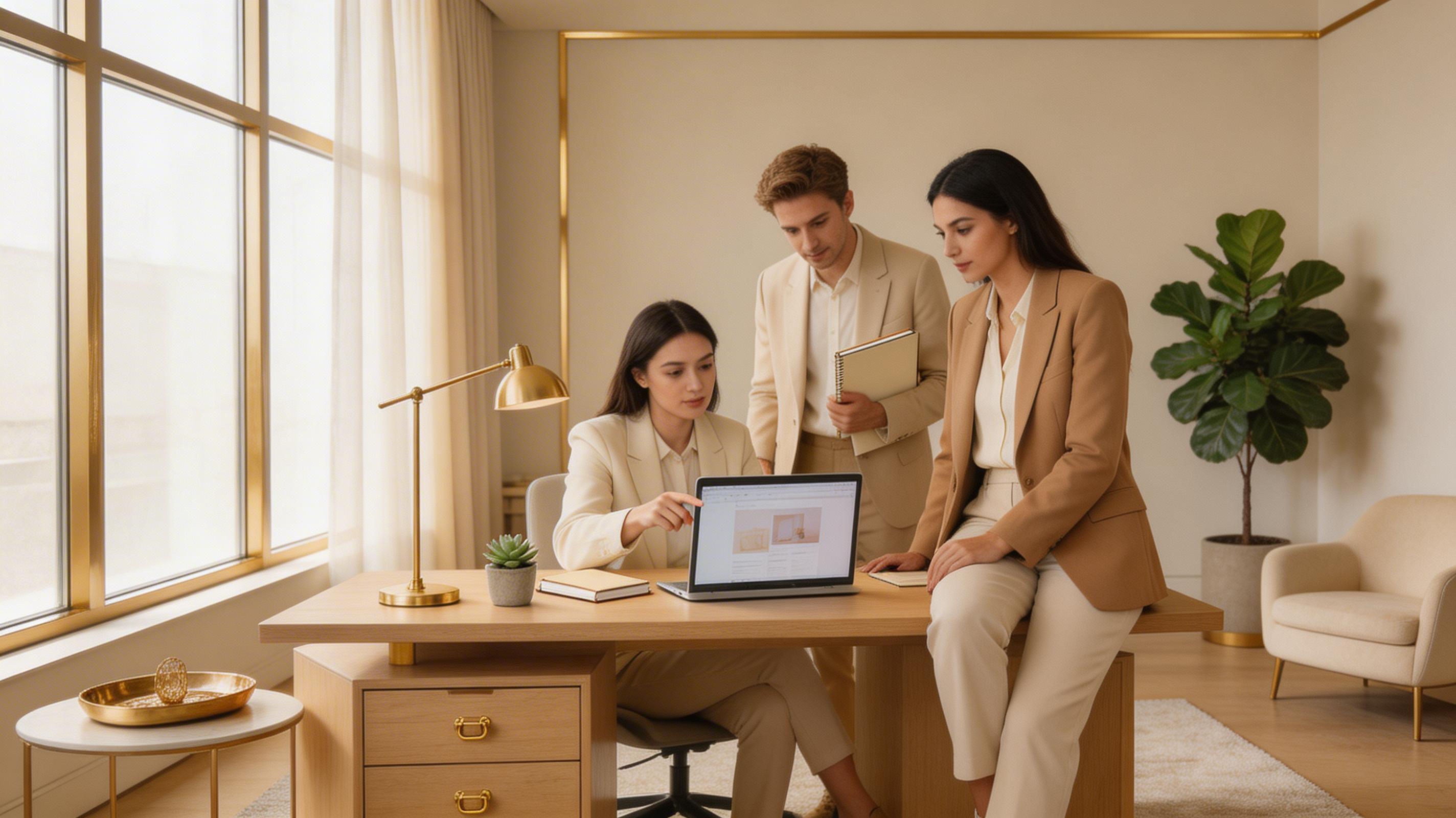 Luxury modern agency hero